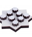 Pack Star 12 cm + 8 Mini Stars 2 cm - Laser Cut