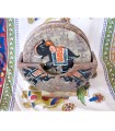 Set of 6 Painted Onyx Coasters - Various Models