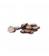 Pack x10 Wooden Stars - 8 Points - 11 mm diameter