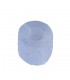Selenite Cylinder Candle Holder - Raw Mineral - Feng Shui