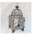 Farol Vela Jaula Forja - Realizado Artesanalmente