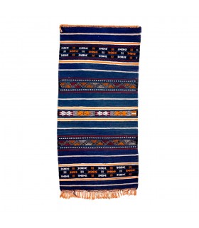Arazzo Berbero in Lana - Modello Kenitra - 137 x 67 cm