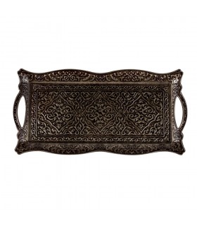 Bandeja Turca  Grabada - Calidad DELUXE - Modelo Besiktas - 32 cm