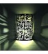 Mur en aluminium Calado - script Kufica - poli finition - 22 cm