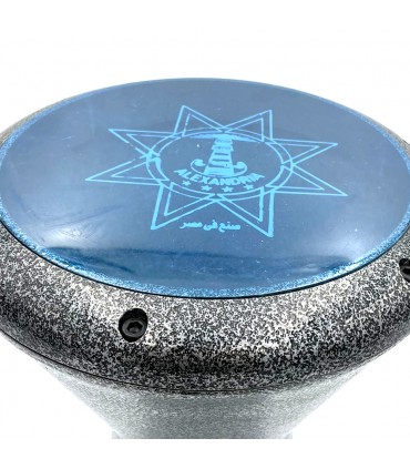 Darbuka Alejandría + Cover + Patch di ricambio - Modello ASWAN
