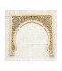 Modèle de porte Mekness en treillis en bois - 80 cm