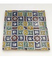 Azulejo Andalusí - Zellige Mosaico Nazari - 10 x 10cm - Artesanal - Modelo 78