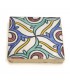Azulejo Andalusí - Mosaico Nazari - 10 cm - Artesanal - Modelo 80