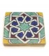 Azulejo Andalusí - Zellige Mosaico Nazari - 10 x 10cm - Artesanal - Modelo 81