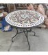 Mesa Jardín Mosaico Andalusí - Zelige Azulejos Fez - Modelo Granaita