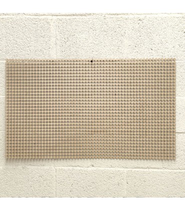 Laser Cut Wood Lattice - Andalusian Geometric - Nafida Model - 100 x 60 cm