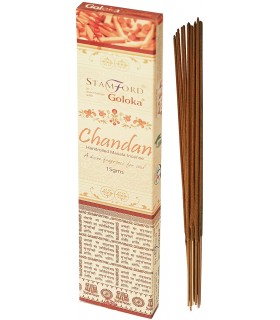 Goloka Varitas de incienso de sándalo Masala Chandan