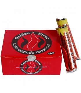 Carbón Golden River - Incienso en grano o Narguila - NOVEDAD