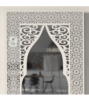 Espelho de parede - Decoração Árabe - Modelo JAMIL