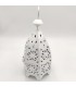 Hexagonal Lamp Lantern - Garden or Terrace - Moroccan Crafts - Saruj Abiad Model