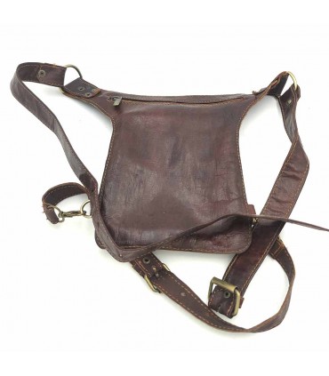 Riñonera Bandolera Táctica Pierna Moto Muslo Lateral - Marroquinería - Modelo Darrayatun