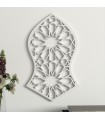 Cuadro Celosía Madera Decorativa - Decoración Árabe - Modelo Ahmedia