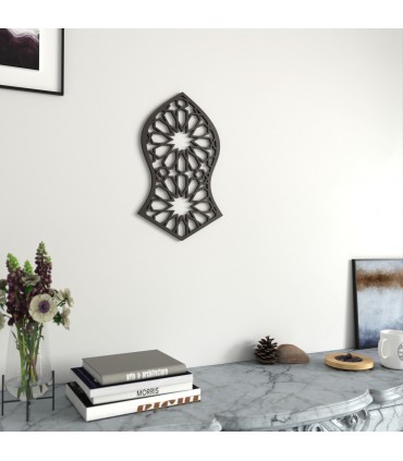 Cuadro Celosía Madera Decorativa - Decoración Árabe - Modelo Ahmedia