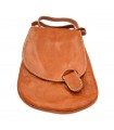 Bolso Mujer Cuero Artesanal - Marroquinería - Modelo Muyaadein