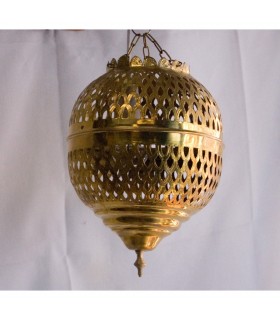 -Pequeno - esfera de bronze-openwork novidade