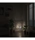 Minimalist Arabic Lattice Table Lamp - Arabic Geometry - White Color - Mukaeab Model
