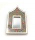 Andalusischer dekorativer Spiegel - 100 % handwerkliche Dekoration im Vintage-Stil - Modell Hak Nr. 18 - 23 x 12 cm