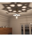 Lampara Techo Madera Celosia Árabe Decoración Andalusí - Artesanía Española - Modelo Jadila