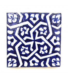 Andalusische Fliese - Nazari Mosaik - 10 cm - Handgefertigt - Modell 85