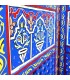 Hand Painted Wooden Divider Screen - Moroccan Crafts - Casa Blanca Model