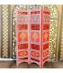 Hand Painted Wooden Divider Screen - Moroccan Crafts - Casa Blanca Model