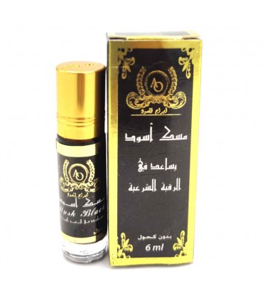 Perfume Musk Black - Aceite de Almizcle Negro 6 Ml Sin Alcohol