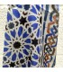 Foulard Turban en Soie - Motifs Géométriques Grenadiens - 145 x 65 cm - Modèle Handasiu