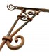 Wrought Iron Support Hook without Welding - Moroccan Handicraft - Masnue Model