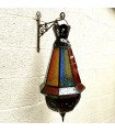 Andalusí Decken-Innenlampe - Glas und Metall - Marokkanisches Kunsthandwerk - Bellut Model