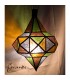 Spin glass lamp - Various Sizes Colors-2 - NEW