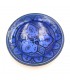 Blue Decorative or Table Plate - Andalusian Ceramic Asfi - Moroccan Crafts - Lainun Model