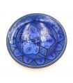 Dekorativer Teller oder blauer Tisch - Asfi Andalusí Ceramic - Marokkanisches Kunsthandwerk - Lainun Model