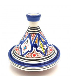 Tajin Ceramica Dipinta Presentazione - Asfi Artigianato Marocchino - Modello Atlas Kabir