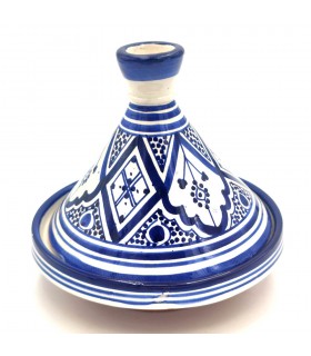 Tajin Ceramica Dipinta Presentazione - Asfi Artigianato Marocchino - Modello Tetuan Kabir