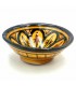 Cuenco bowl bol Cerámica de Asfi - Color Amarillo - Artesanía Marroquí - Modelo Lainun