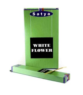 Weiße Blume - SATYA-Weihrauch