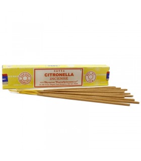Incienso Varillas Aromáticas - Satya - Aroma Citronella - Quemador Ambientador Oriental - 15 gr.