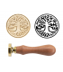 Bronze Seal Medallion Letters Wax Sealing - Tree Life