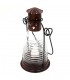 Vintage Candle Lantern - Forge and glass - Indian Crafts - RETRO Model