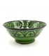 Cuenco bowl bol Cerámica de Asfi - Color Verde  - Artesanía Marroquí - Modelo Lainun