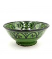 Cuenco bowl bol Cerámica de Asfi - Color Verde  - Artesanía Marroquí - Modelo Lainun