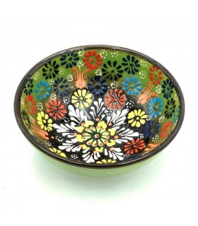 Turkish bowl bowl nº 2 with Relief - Turkish Handicraft - Oriental Decoration - Anatolian Relief Model