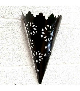 Aplique Pared Hierro Calado - Diseño Mandala - Modelo Duyur