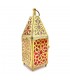 Lanterne Lanterne Laiton - Artisanat Marocain - Décoration Arabe - Modèle 4 Nuhas