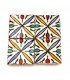 Andalusische Fliese - Nazari Mosaik - Mehrfarbig - 5x5 cm - Handarbeit - Modell 90